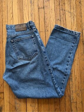 Vintage Calvin Klein 90s medium wash high waist blue jeans